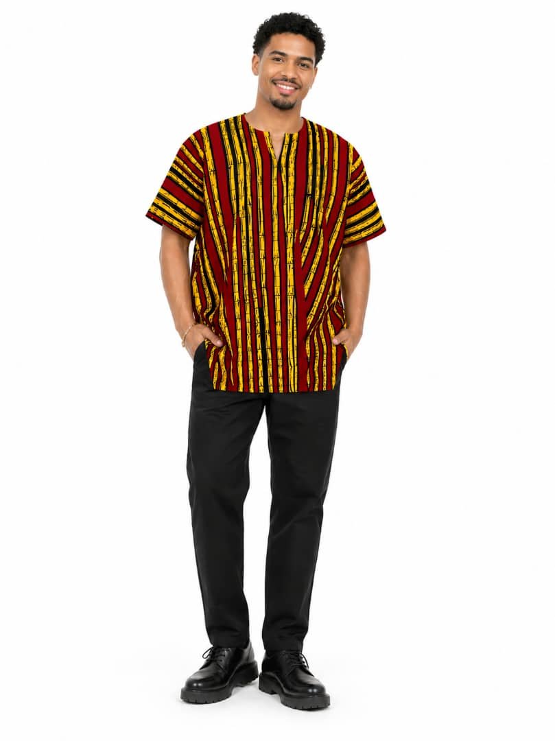 Ankara Kaftan Shirt
