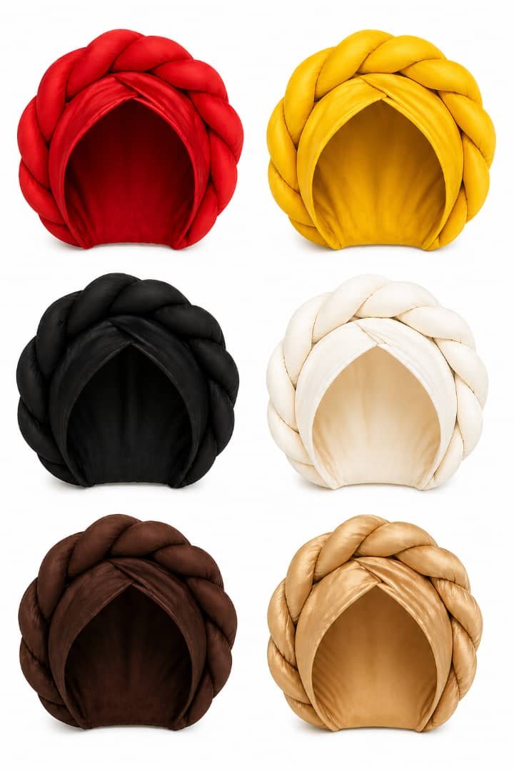 Versatile 2-in-1 Turban - Assorted Colors
